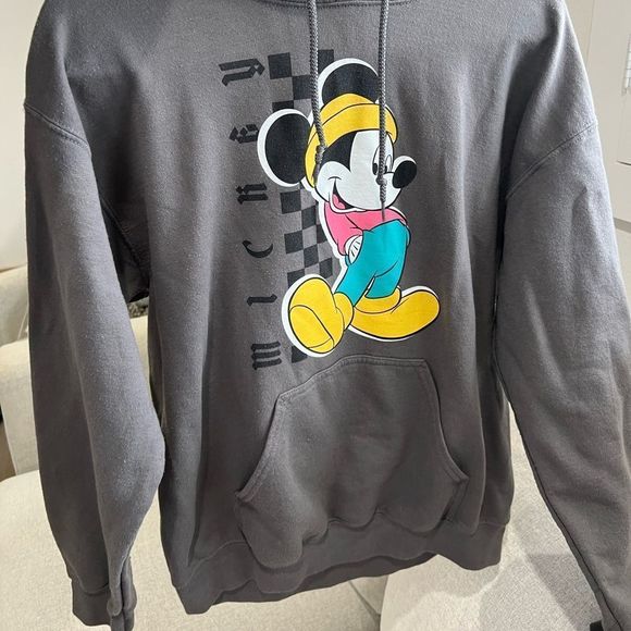 Neff Disney Graphic Hoodie Pullover Sweatshirt Mickey Mouse Limited Ed - Picture 9 of 10